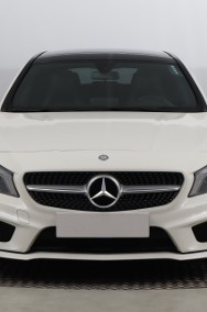 Mercedes-Benz Klasa CLA , Automat, Skóra, Navi, Xenon, Bi-Xenon, Klima, Tempomat,-2