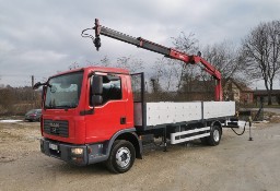 MAN TGL 12.210 żuraw HDS HYVA na pilota Radiowy rotator 4 podpory