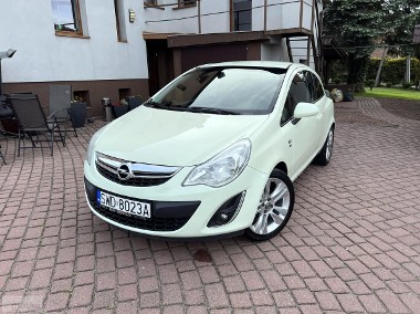 Opel Corsa D 121tyśkm!-1WŁ-150Jahre-1.4B-2013-COSMO-PISTACJOWA!-1