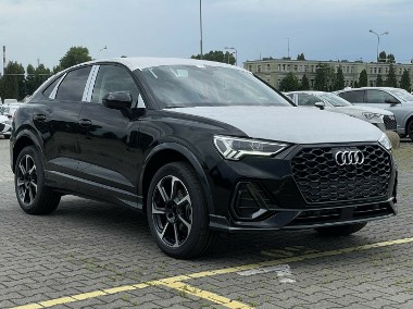 Audi Q3 II Q3 Sportback 35 TFSI 150 KM S tronic salon Polska, pakiet czerń, Sun&Light,-1