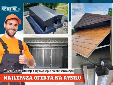 Garaż Blaszany/Wiata/Hala/Pomieszczenie Gospodarcze -Konstrukcja PROFIL OCYNK -1