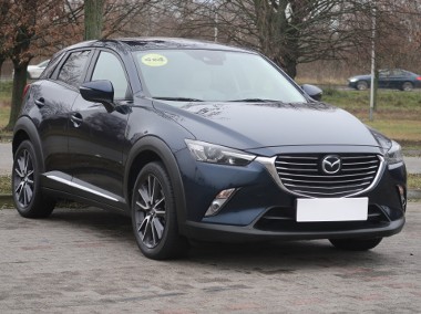 Mazda CX-3 , Salon Polska, Skóra, Navi, Klima, Klimatronic, Tempomat,-1