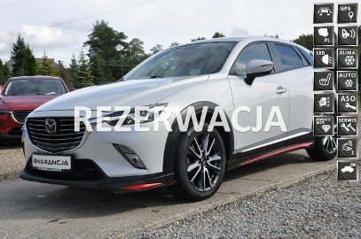 Mazda CX-3 nawi|asystent pasa ruchu|full led|skóra|kamera cofania|pół skóra|