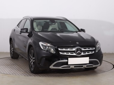 Mercedes-Benz Klasa GLA I , Serwis ASO, Automat, Skóra, Navi, Klima, Tempomat,-1