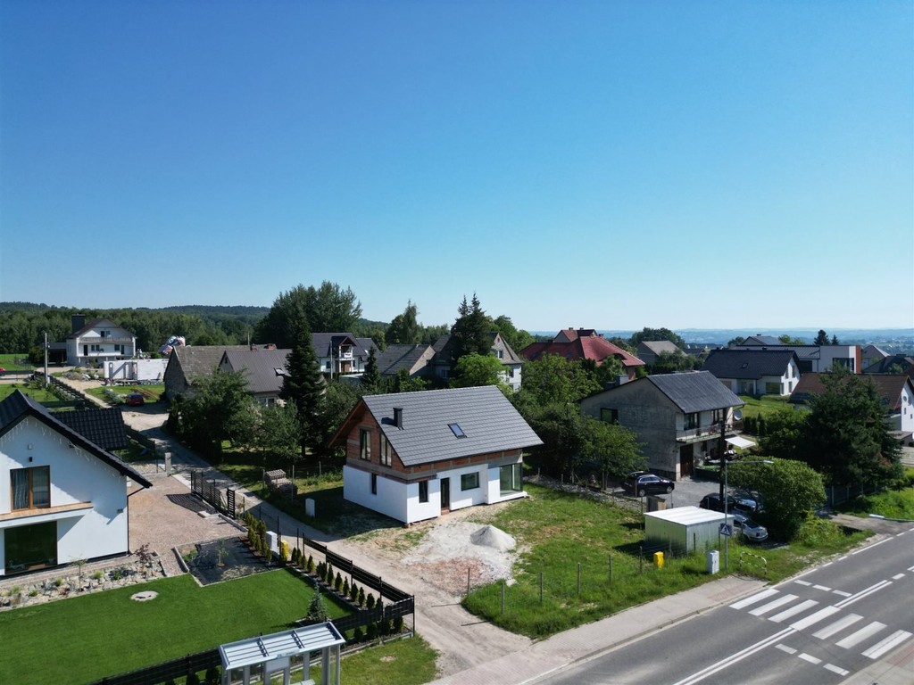 Dom jednorodzinny w Jaworniku k. Myślenic 124,66m²