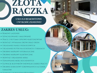 Złota rączka, Usługi remontowe i wykończeniowe, łazienki-1