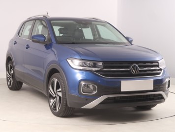 Volkswagen T-Cross , Salon Polska, Serwis ASO, Automat, Skóra, Klimatronic,