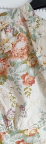 Bawełniana koszula Lindex haft kwiaty floral retro cottagecore cottage core M 38-4