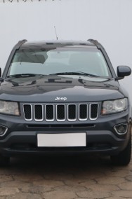 Jeep Compass II , Salon Polska, GAZ, Skóra, Klima, Tempomat-2