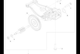 RE543187 John Deere 8345R - Pompa olejowa