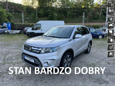 Suzuki Vitara II 1.6i-120km-Bezwypadkowy-Navi-Kamera-Skóra-2xPDC-Keyless-GO-Światła L-1