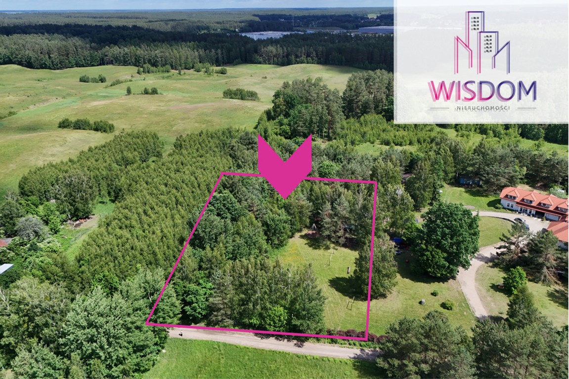 Wymój | Działka budowlana 3048 m², olsztyński