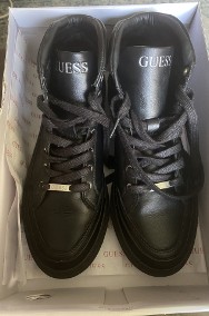 Skórzane używane buty Guess - r. 41, oryginalne pudełko-2