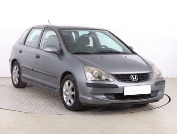 Honda Civic VII , Salon Polska, Serwis ASO, Klima,ALU, El. szyby