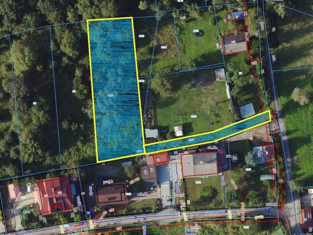 Działka budowlana pow. 1222 m² w Swoszowicach - Więcej