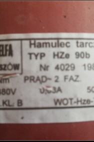 Hamulec tarczowy HZe 90b N ; EMA-ELFA Ostrzeszów ;  20Nm ; WOT-Hze-74-2