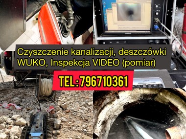 Hydraulik Czyszczenie kanalizacji WUKO, Inspekcja VIDEO Wrocław i okolice-1