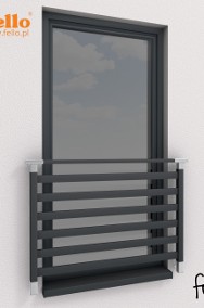 Balustrada francuska balkon barierka RAL okienna poręcz WYSYŁKA-2