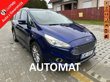 Ford S-MAX Automat, asystent parkowania, nawigacja, audio Sony ,drugie opony, h-1