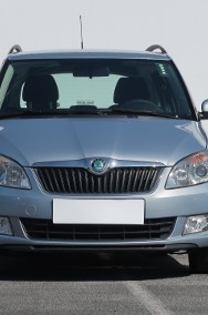 Skoda Fabia II , Salon Polska, Serwis ASO, Klima, Parktronic,ALU-2