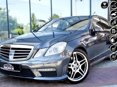Mercedes-Benz Klasa E W212 AMG Pakiet|AVANTAGARDE|Navi|BiXenon|Skóry|2xPark|2xPamięć|Serwis|GWR-1