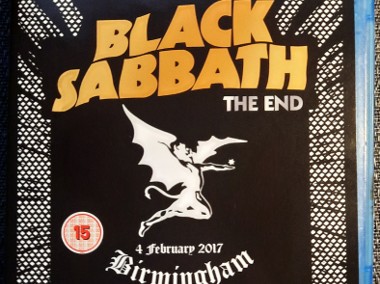 Polecam Podwójny Album BLU RAY Wspaniały Koncert BLACK SABBATH -The End 2XBR-1