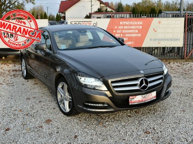 Mercedes-Benz Klasa CLS W218 CDi 4Matic 3.0 V6 CDi 265KM 2012r. SALON Skóra NAVi Kamera LED Wenty-1