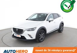 Mazda CX-3 skóra/ navi /grzane fotele /kam.cofania /tempomat/ Bluetooth /PDC