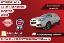 Hyundai ix35 BEZWYPADKOWY, SERIWSOWANY, Klima, Alu, Zarejestrowany w Polsce