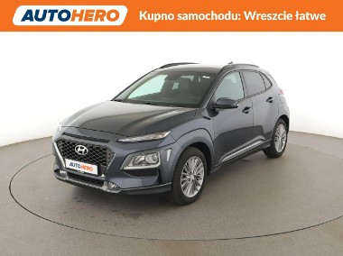 Hyundai Kona automat półskóra full LED navi klima auto kamera i czujniki parkowan-1