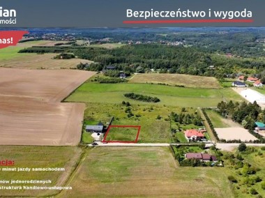 Płaska, słoneczna działka w dobrej lokalizacji!-1