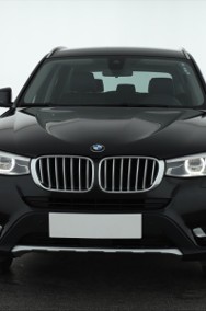 BMW X3 II (F25) , Salon Polska, Serwis ASO, 190 KM, Automat, Skóra, Navi,-2