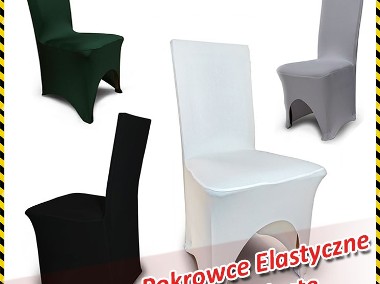 Elastyczne Pokrowce krzesła kanciaste -1