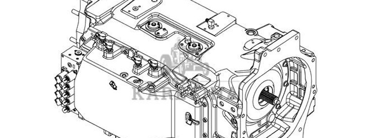 New Holland T6070 Przekładnia 48152538-1