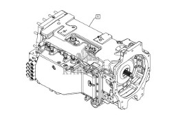New Holland T6070 Przekładnia 48152538