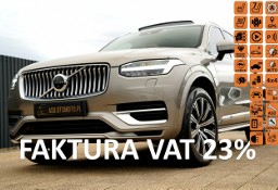 Volvo XC90 V RECHARGE panorama FUL LED 7-os SKÓRA nawi KAMERY pneumat JEDYNY w PL