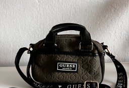 GUESS Factory Mini Faux-Leather Logo Satchel