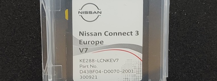 Karta SD Mapy EUROPY NISSAN Connect LCN3 V7 2022-1