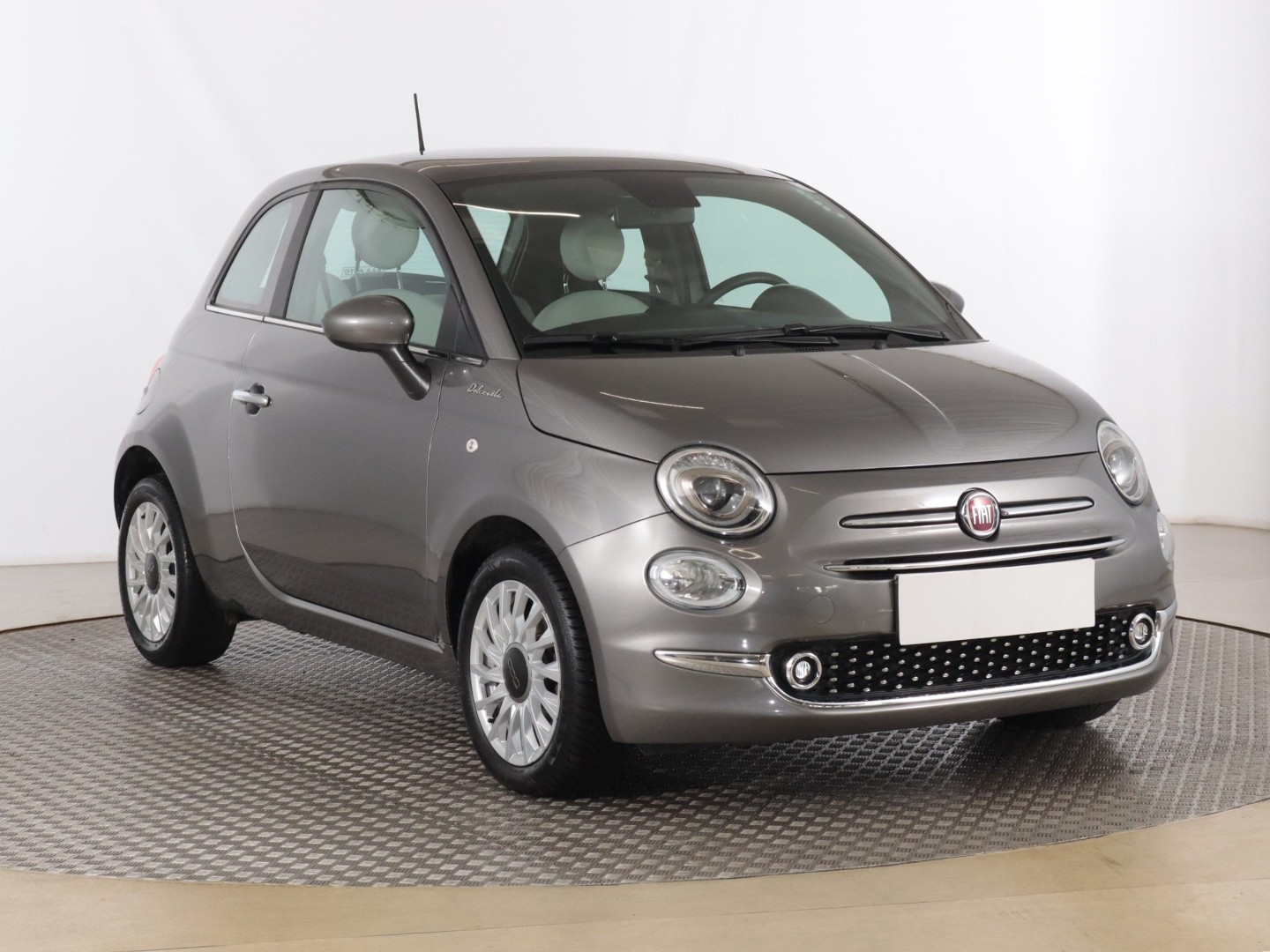 Fiat 500 , Salon Polska, 1. Właściciel, Serwis ASO, VAT 23%, Skóra,