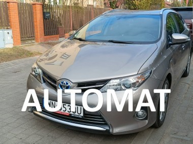 Toyota Auris II Touring Sports 1.8 Hybrid Lounge,automat, I rej.30.12.2014 ,bezwyp.-1