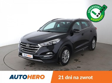 Hyundai Tucson III skóra navi kamera Bluetooth grzane fotele hak tempomat-1