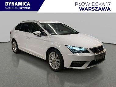 SEAT Leon III Xcellence 1.5TSI 130KM M6 2019 r., salon PL, komplet kół, serwisowan-1