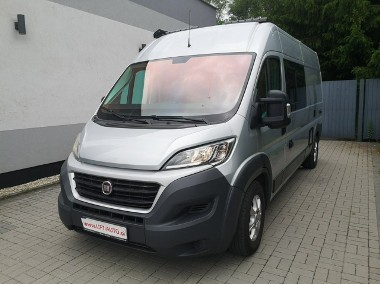Fiat Ducato 2.3 D 130 Km Kamper Klima Solary 4osobowy WC Kamera Alu-1