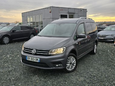 Volkswagen Caddy III 2.0 TDI 102KM 2017r. Maxi, tylko 61tys. km!!! 7-osobowy-1