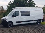Renault Master 7 OSÓB L3H2 BRYGADÓWKA DŁUGI WYSOKI KLIMA WEBASTO BAGAŻNIK DACHOWY