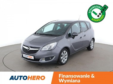 Opel Meriva B automat klima auto czujniki parkowania grzane fotele-1