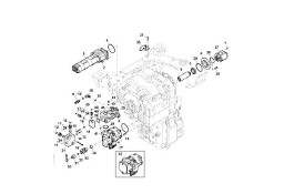 John Deere 9470RX - Pompa RE586666 (Układ hydrauliczny)