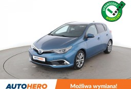 Toyota Auris II hybryda panorama navi kamera grzane fotele ACC