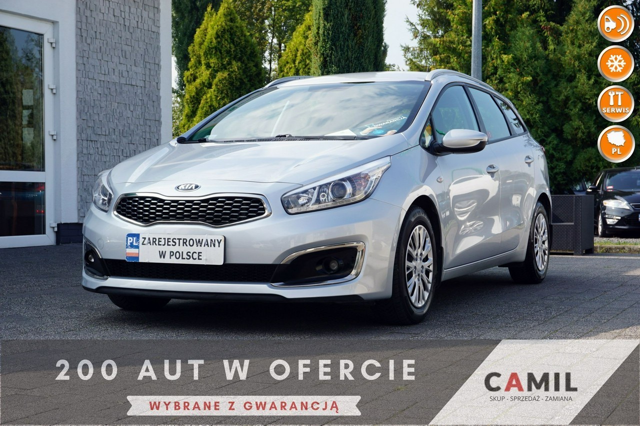 Kia Cee'd III 1.4 CRDi 90KM, polski salon, zarejestrowana, zadbana, rok gwarancji,