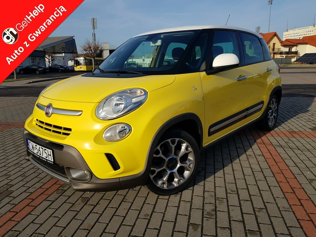 Fiat 500L 1.4 Turbo Benzyna Trekking Zarejestrowany Gwarancja